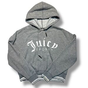 Juicy Couture “Juicy Sport” Gray Hoodie MEDIUM